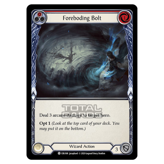 Flesh & Blood - Crucible of War - Foreboding Bolt (Common) - CRU168