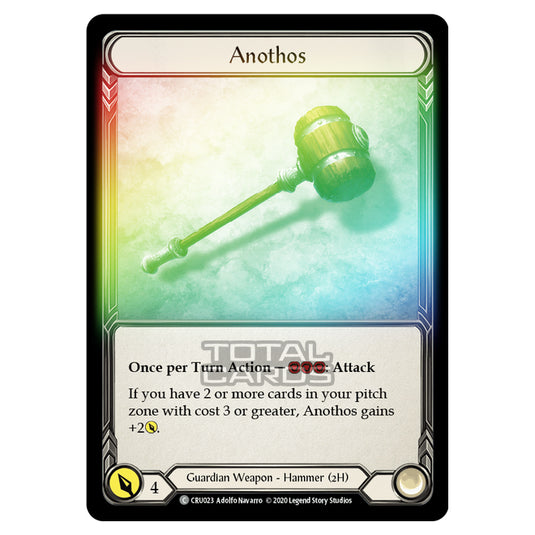 Flesh & Blood - Crucible of War - Anothos (Common) - CRU023 (Rainbow Foil)