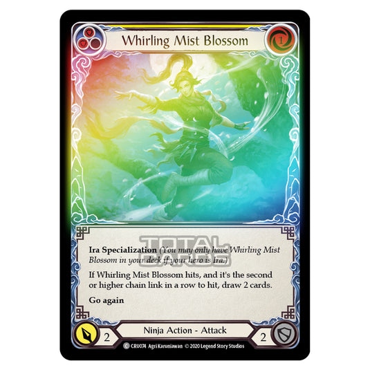 Flesh & Blood - Crucible of War - Whirling Mist Blossom (Common) - CRU074 (Rainbow Foil)