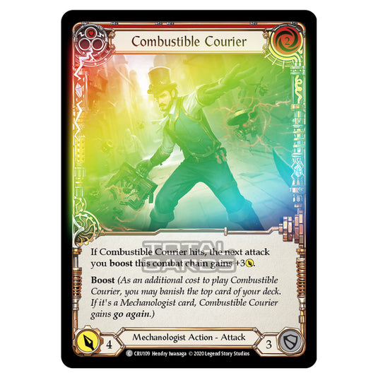 Flesh & Blood - Crucible of War - High Speed Impact (Rare) - CRU108 (Rainbow Foil)