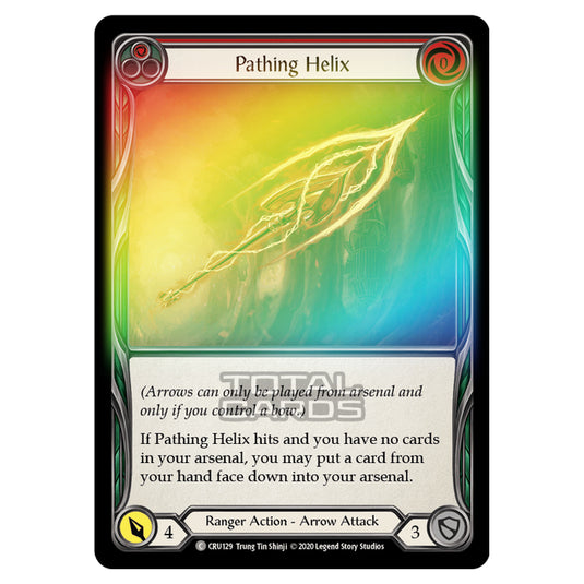 Flesh & Blood - Crucible of War - Pathing Helix (Common) - CRU129 (Rainbow Foil)