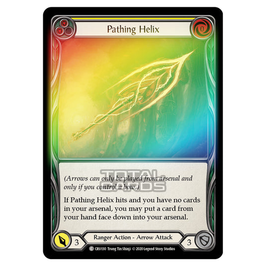 Flesh & Blood - Crucible of War - Pathing Helix (Common) - CRU130 (Rainbow Foil)