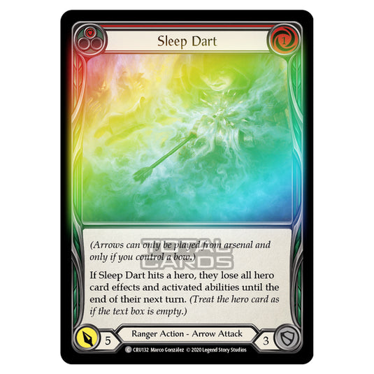 Flesh & Blood - Crucible of War - Sleep Dart (Common) - CRU132 (Rainbow Foil)