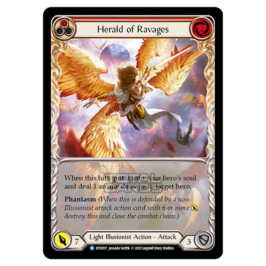 Flesh & Blood - Dusk Till Dawn - Herald of Ravages - DTD017