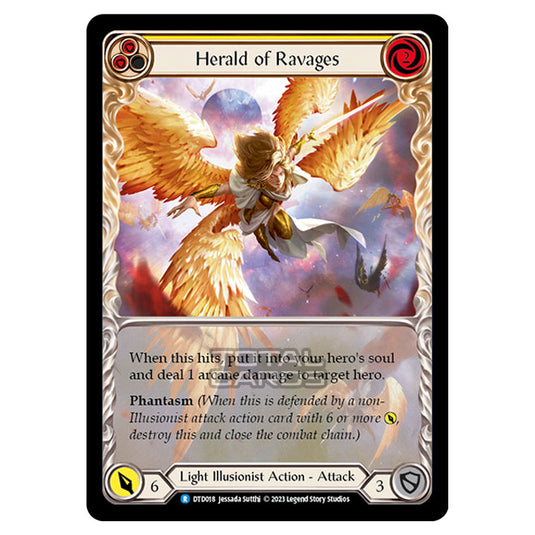 Flesh & Blood - Dusk Till Dawn - Herald of Ravages - DTD018