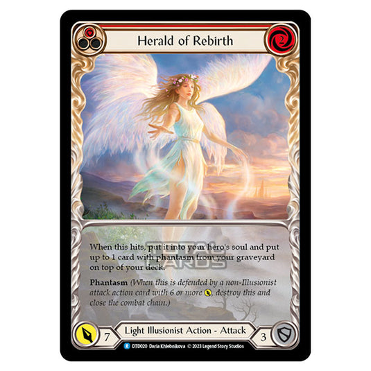 Flesh & Blood - Dusk Till Dawn - Herald of Rebirth - DTD020