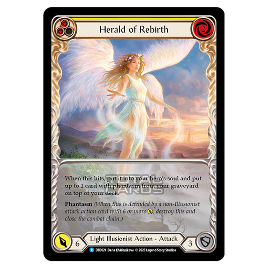 Flesh & Blood - Dusk Till Dawn - Herald of Rebirth - DTD021