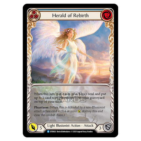 Flesh & Blood - Dusk Till Dawn - Herald of Rebirth - DTD022