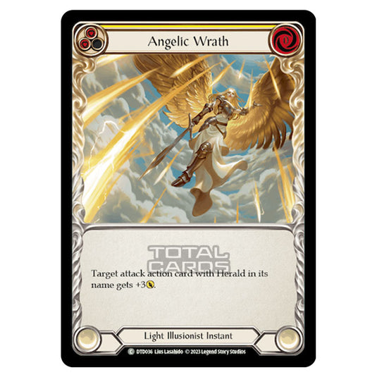 Flesh & Blood - Dusk Till Dawn - Angelic Wrath (Yellow) - DTD036