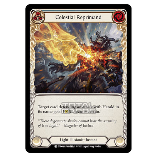 Flesh & Blood - Dusk Till Dawn - Celestial Reprimand (Blue) - DTD040