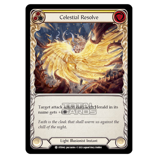 Flesh & Blood - Dusk Till Dawn - Celestial Resolve (Yellow) - DTD042