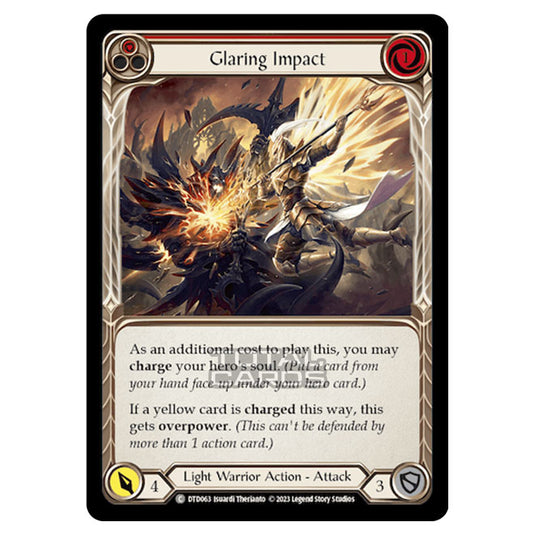 Flesh & Blood - Dusk Till Dawn - Glaring Impact (Red) - DTD063