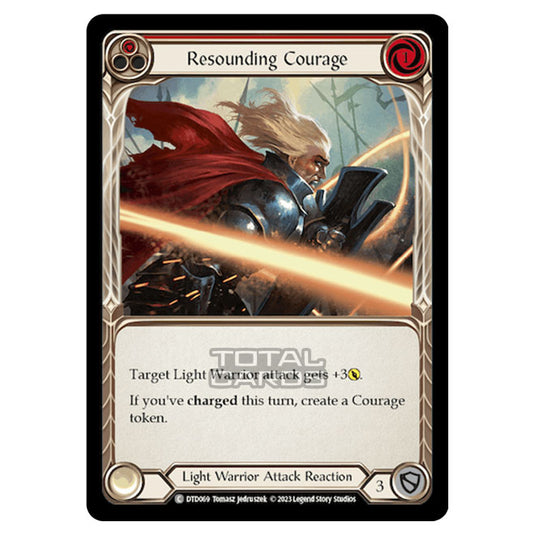 Flesh & Blood - Dusk Till Dawn - Resounding Courage (Red) - DTD069