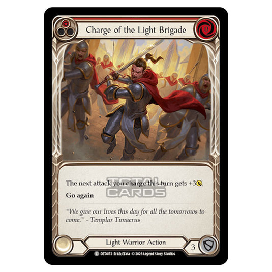 Flesh & Blood - Dusk Till Dawn - Charge of the Light Brigade (Red) - DTD072