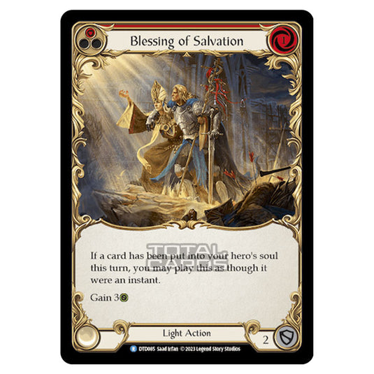 Flesh & Blood - Dusk Till Dawn - Blessing of Salvation (Red) - DTD085