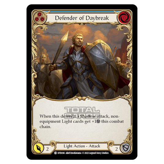 Flesh & Blood - Dusk Till Dawn - Defender of Daybreak (Blue) - DTD096