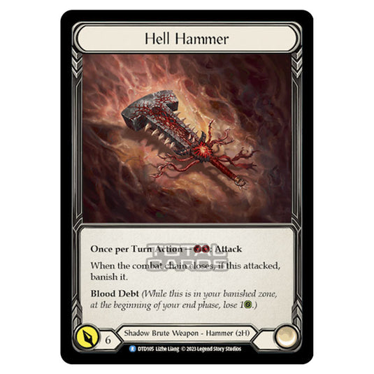 Flesh & Blood - Dusk Till Dawn - Hell Hammer - DTD105