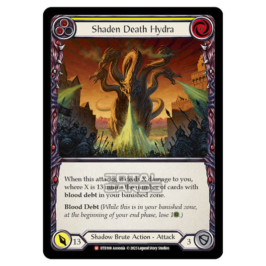 Flesh & Blood - Dusk Till Dawn - Shaden Death Hydra - DTD108