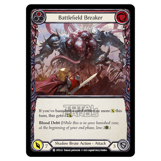 Flesh & Blood - Dusk Till Dawn - Battlefield Breaker (Red) - DTD121