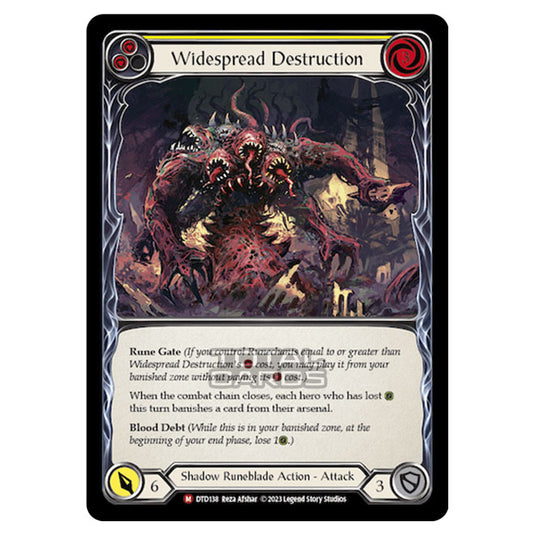 Flesh & Blood - Dusk Till Dawn - Widespread Destruction - DTD138