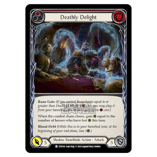 Flesh & Blood - Dusk Till Dawn - Deathly Delight (Red) - DTD143