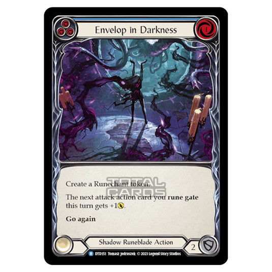 Flesh & Blood - Dusk Till Dawn - Envelop in Darkness (Blue) - DTD151