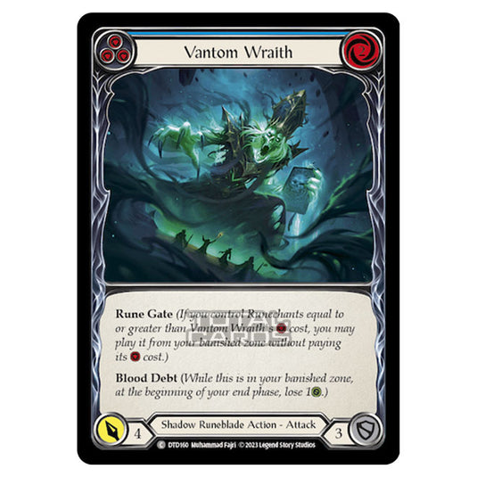 Flesh & Blood - Dusk Till Dawn - Vantom Wraith (Blue) - DTD160