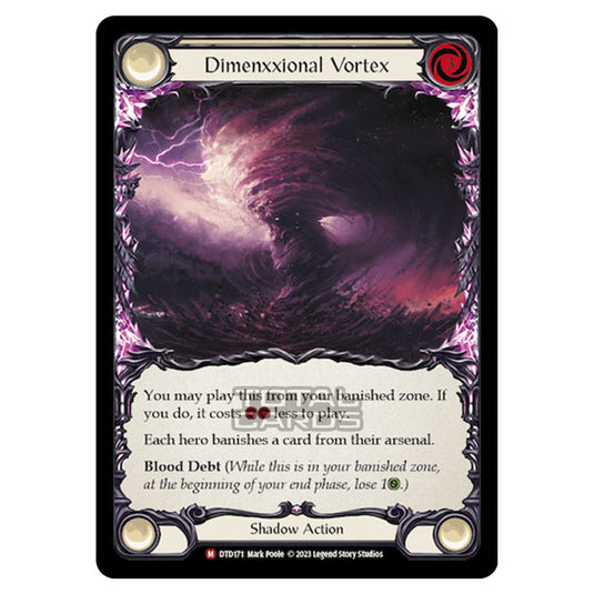 Flesh & Blood - Dusk Till Dawn - Dimenxxional Vortex - DTD171