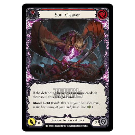 Flesh & Blood - Dusk Till Dawn - Soul Cleaver (Red) - DTD184