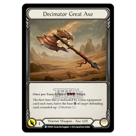 Flesh & Blood - Dusk Till Dawn - Decimator Great Axe - DTD205