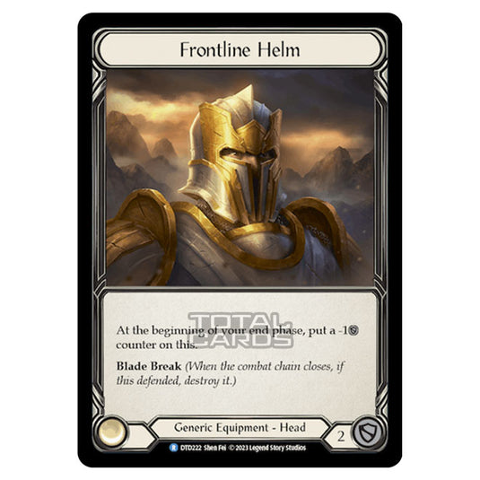 Flesh & Blood - Dusk Till Dawn - Frontline Helm - DTD222