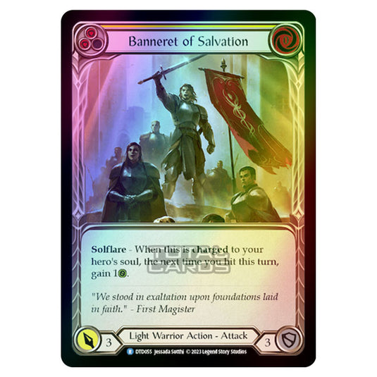 Flesh & Blood - Dusk Till Dawn - Banneret of Salvation (Rainbow Foil) - DTD055