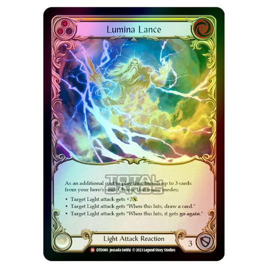 Flesh & Blood - Dusk Till Dawn - Lumina Lance (Rainbow Foil) - DTD080