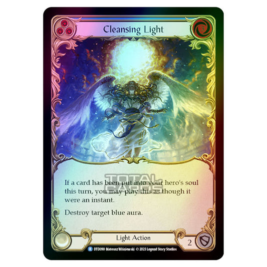 Flesh & Blood - Dusk Till Dawn - Cleansing Light (Blue) (Rainbow Foil) - DTD090