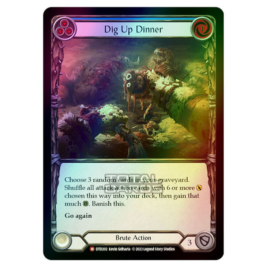 Flesh & Blood - Dusk Till Dawn - Dig Up Dinner (Rainbow Foil) - DTD202