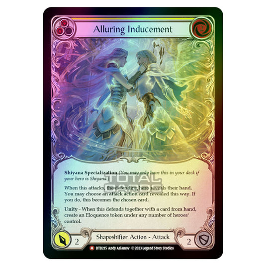 Flesh & Blood - Dusk Till Dawn - Alluring Inducement (Rainbow Foil) - DTD215