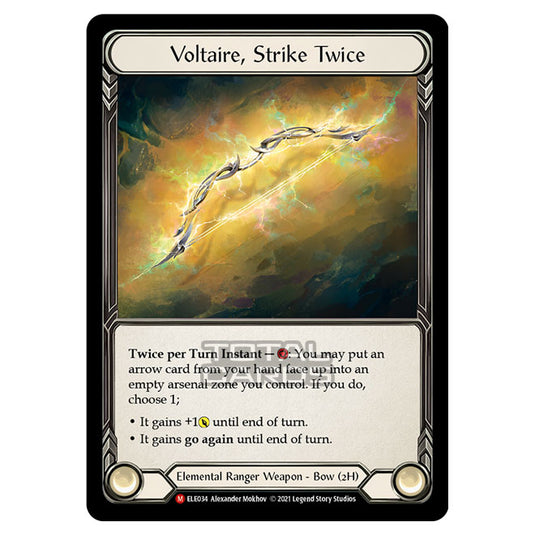 Flesh & Blood - Tales of Aria - VOLTAIRE, STRIKE TWICE (Majestic) ELE034