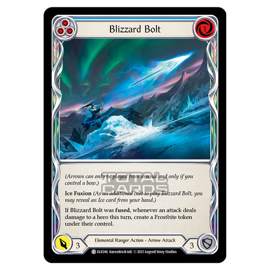 Flesh & Blood - Tales of Aria - BLIZZARD BOLT (Common) ELE046