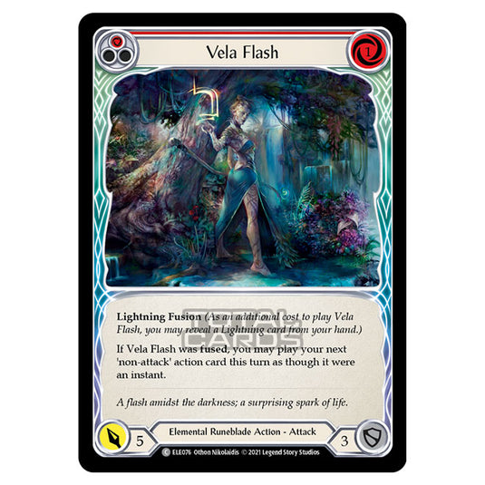 Flesh & Blood - Tales of Aria - VELA FLASH (Common) ELE076