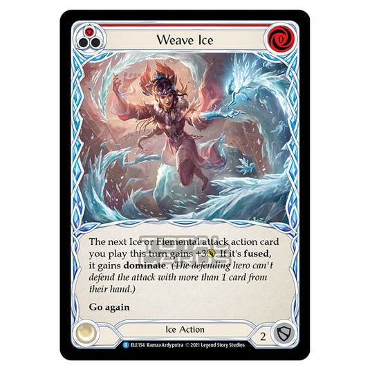 Flesh & Blood - Tales of Aria - WEAVE ICE (Rare) ELE154