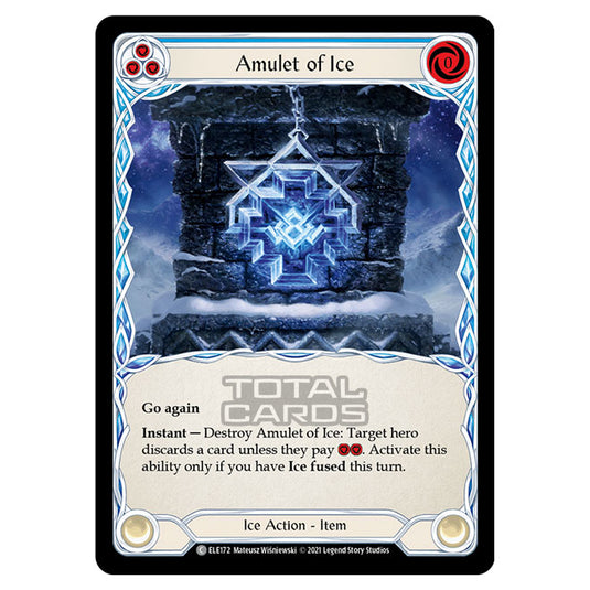 Flesh & Blood - Tales of Aria - AMULET OF ICE (Common) ELE172