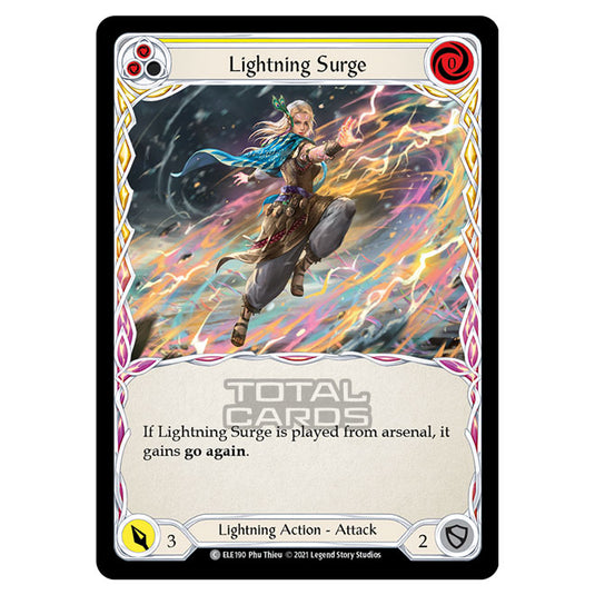 Flesh & Blood - Tales of Aria - LIGHTNING SURGE (Common) ELE190