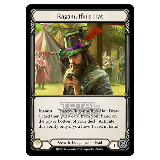 Flesh & Blood - Tales of Aria - RAGAMUFFIN'S HAT (Common) ELE233