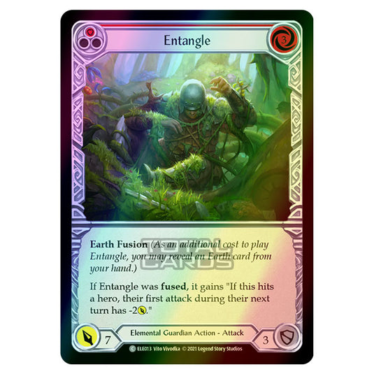 Flesh & Blood - Tales of Aria - Entangle (Common) ELE013 (Rainbow Foil)