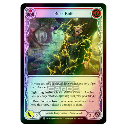 Flesh & Blood - Tales of Aria - BUZZ BOLT (Common) ELE047 (Rainbow Foil)