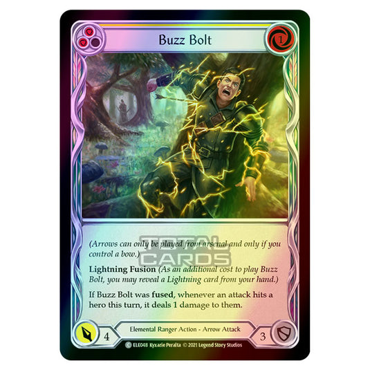 Flesh & Blood - Tales of Aria - BUZZ BOLT (Common) ELE048 (Rainbow Foil)