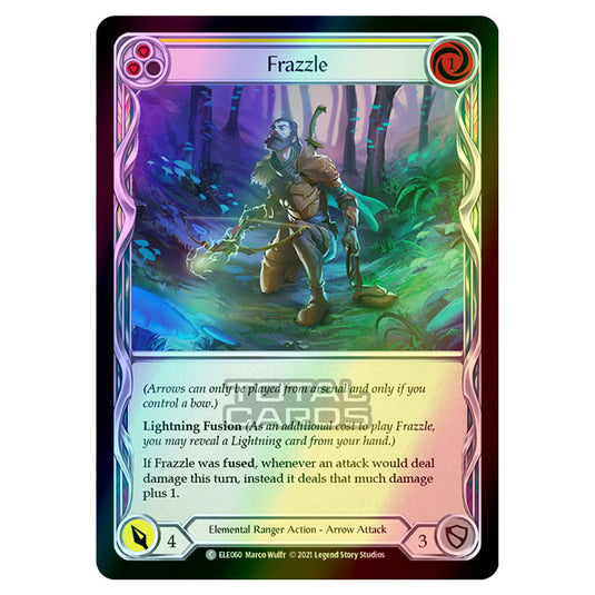 Flesh & Blood - Tales of Aria - FRAZZLE (Common) ELE060 (Rainbow Foil)