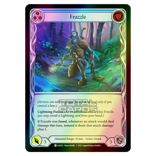 Flesh & Blood - Tales of Aria - FRAZZLE (Common) ELE061 (Rainbow Foil)