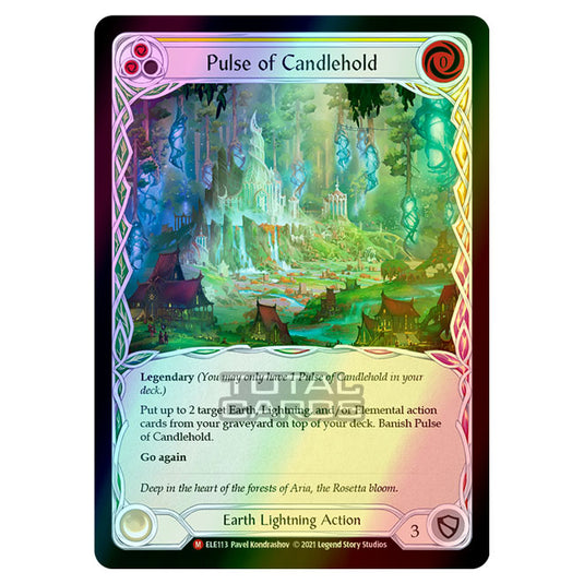 Flesh & Blood - Tales of Aria - PULSE OF CANDLEHOLD (Majestic) ELE113 (Cold Foil)