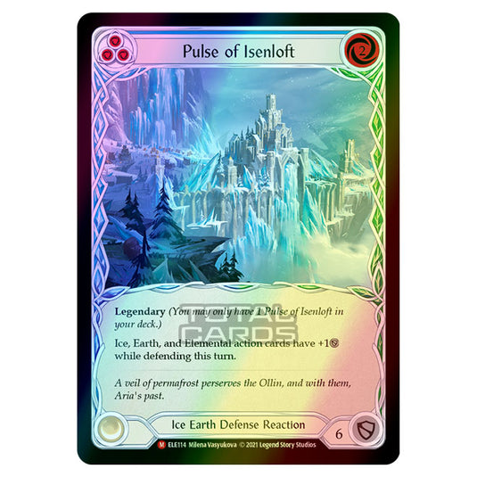 Flesh & Blood - Tales of Aria - PULSE OF ISENLOFT (Majestic) ELE114 (Cold Foil)